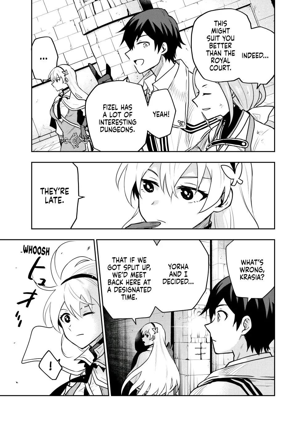 A Court Magician, Who Was Focused On Supportive Magic Because His Allies Were Too Weak, Aims To Become The Strongest After Being Banished Chapter 34 - Page 3 in English