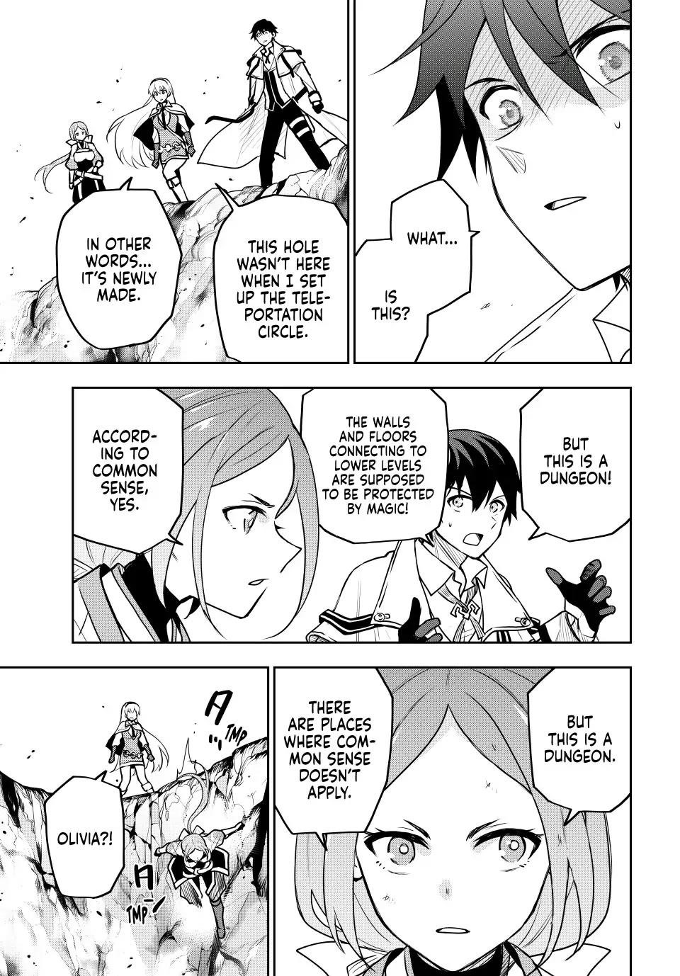 A Court Magician, Who Was Focused On Supportive Magic Because His Allies Were Too Weak, Aims To Become The Strongest After Being Banished Chapter 34 - Page 5 in English