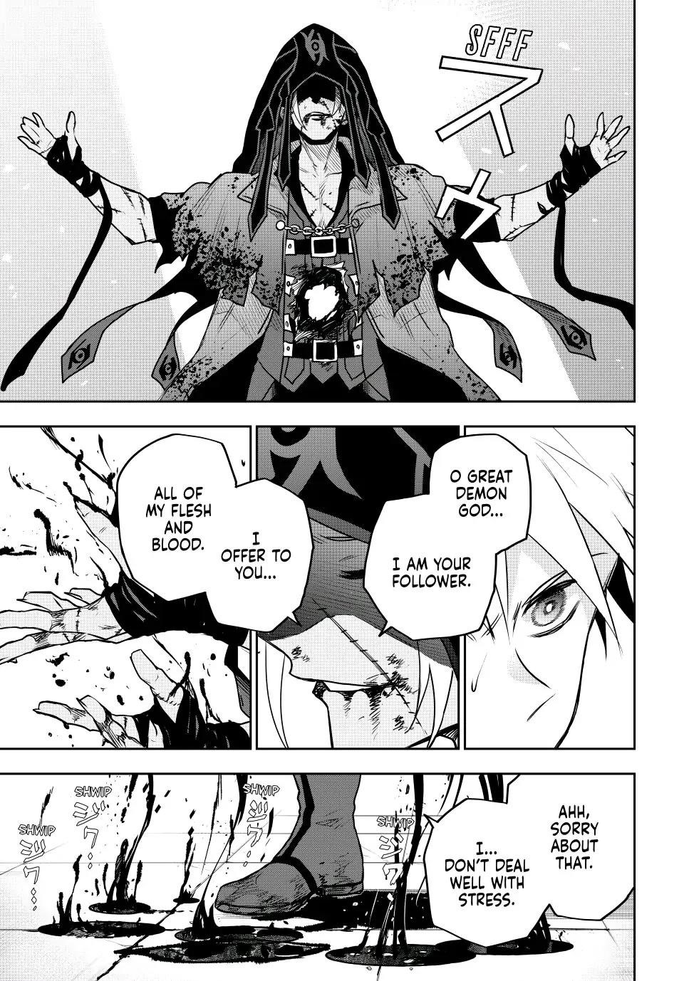 A Court Magician, Who Was Focused On Supportive Magic Because His Allies Were Too Weak, Aims To Become The Strongest After Being Banished Chapter 35 - Page 15 in English