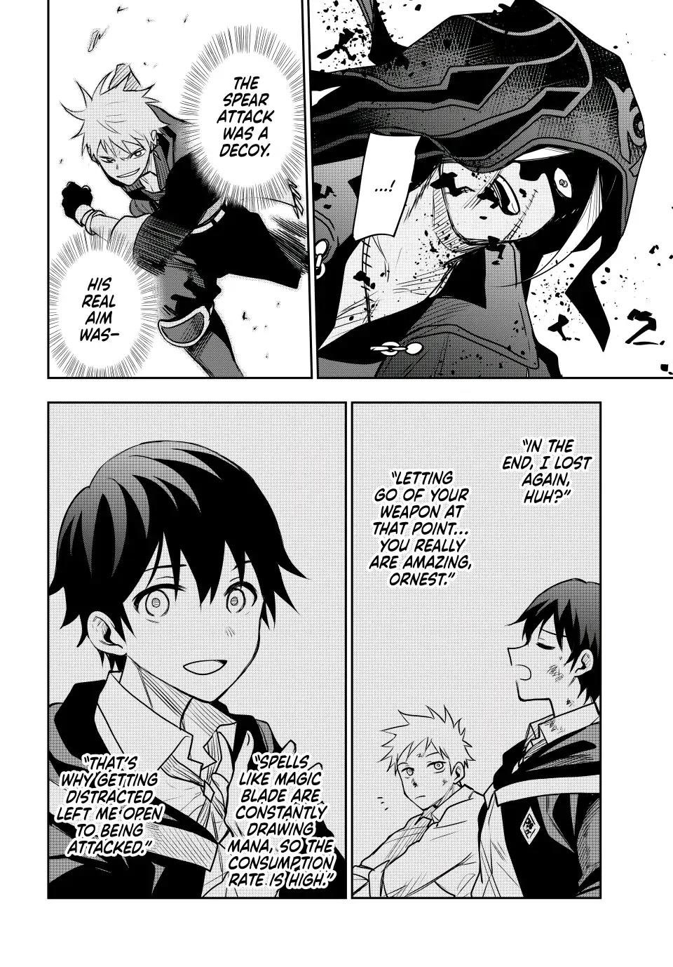 A Court Magician, Who Was Focused On Supportive Magic Because His Allies Were Too Weak, Aims To Become The Strongest After Being Banished Chapter 37 - Page 12 in English