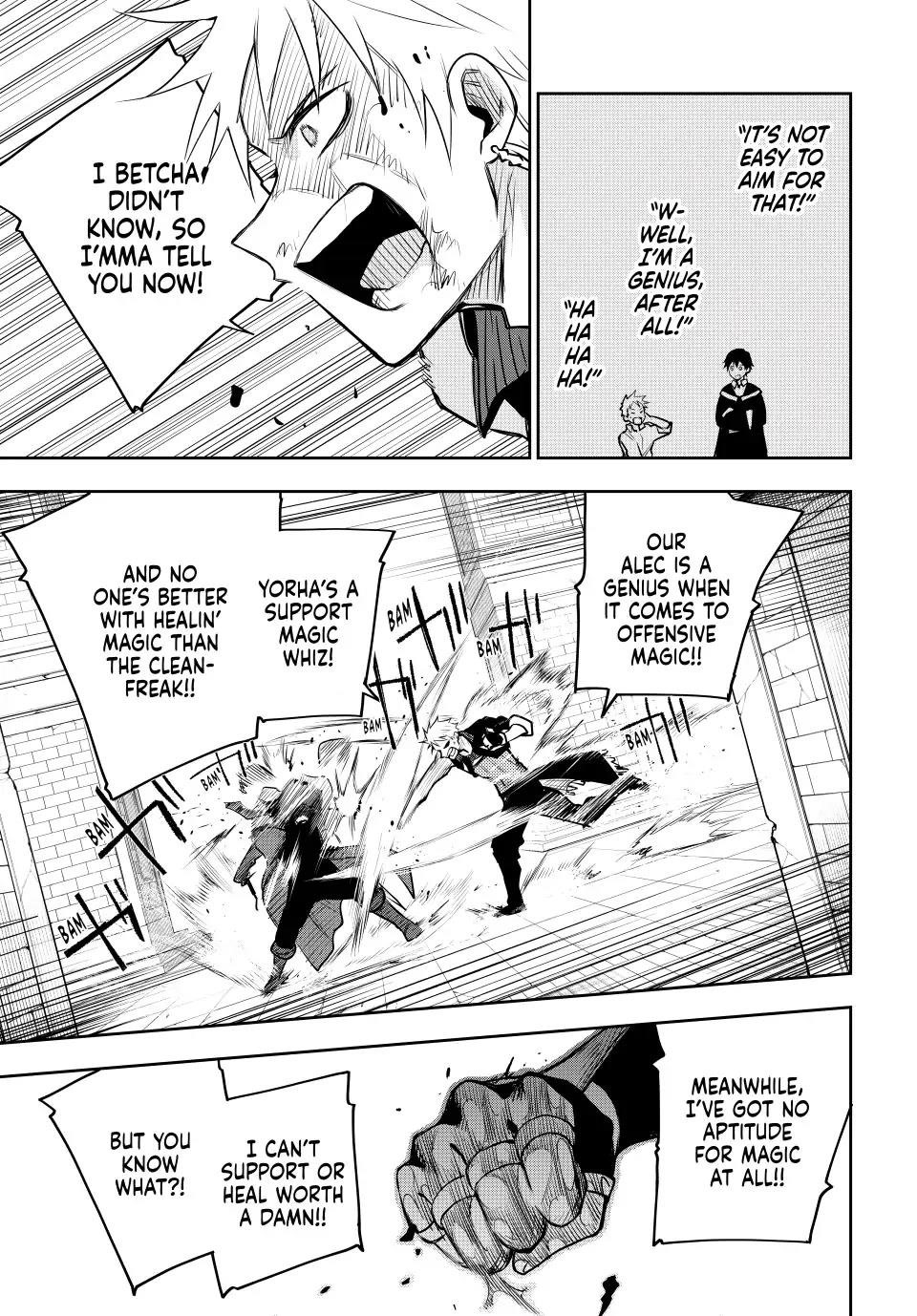 A Court Magician, Who Was Focused On Supportive Magic Because His Allies Were Too Weak, Aims To Become The Strongest After Being Banished Chapter 37 - Page 13 in English