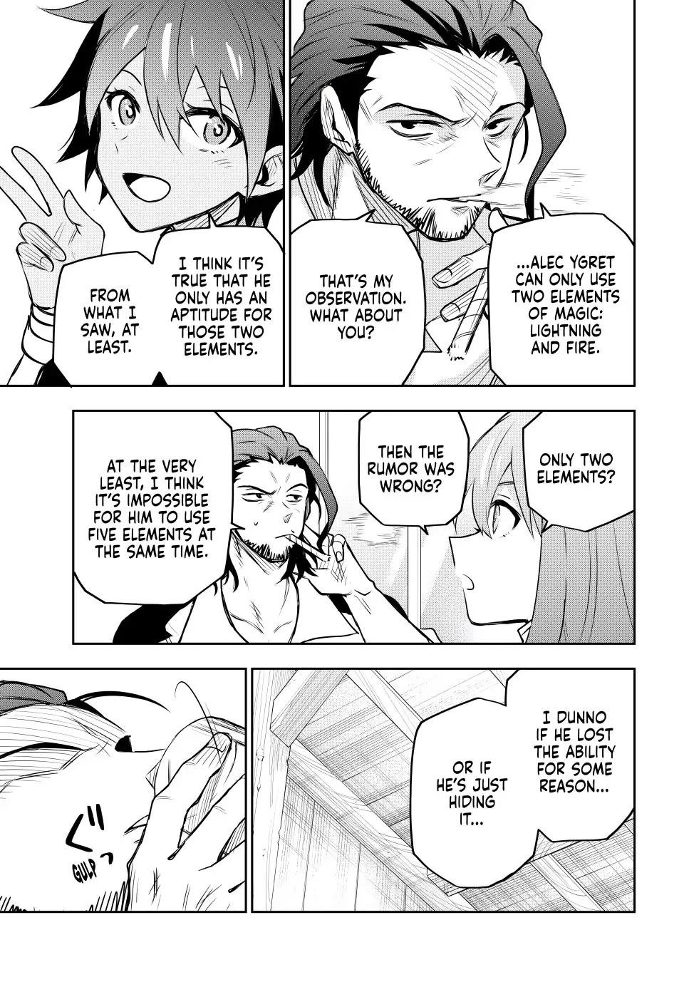 A Court Magician, Who Was Focused On Supportive Magic Because His Allies Were Too Weak, Aims To Become The Strongest After Being Banished Chapter 38 - Page 14 in English