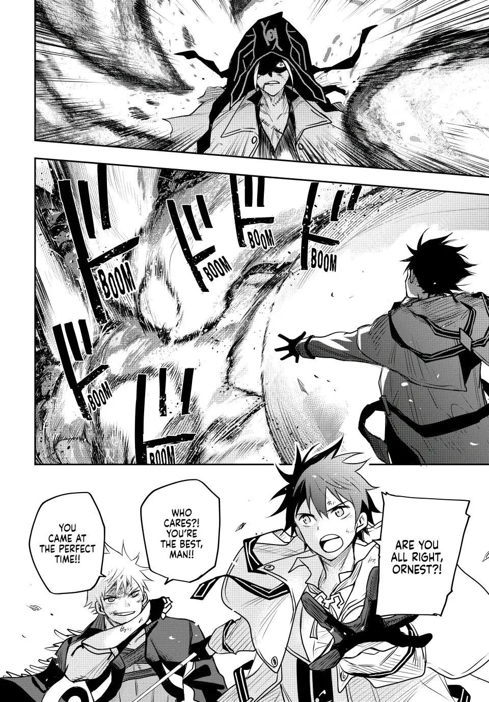 A Court Magician, Who Was Focused On Supportive Magic Because His Allies Were Too Weak, Aims To Become The Strongest After Being Banished Chapter 38 - Page 5 in English