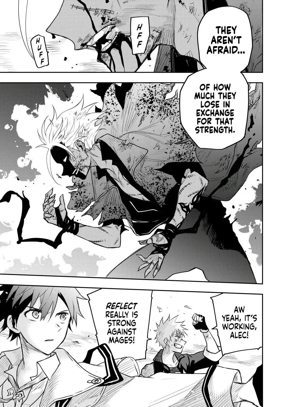 A Court Magician, Who Was Focused On Supportive Magic Because His Allies Were Too Weak, Aims To Become The Strongest After Being Banished Chapter 39 - Page 3 in English