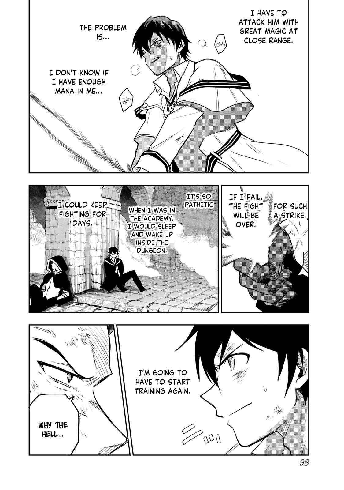A Court Magician, Who Was Focused On Supportive Magic Because His Allies Were Too Weak, Aims To Become The Strongest After Being Banished Chapter 4 - Page 8 in English