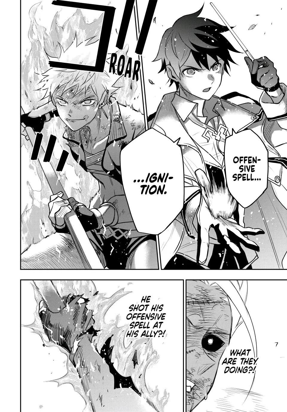 A Court Magician, Who Was Focused On Supportive Magic Because His Allies Were Too Weak, Aims To Become The Strongest After Being Banished Chapter 40 - Page 9 in English