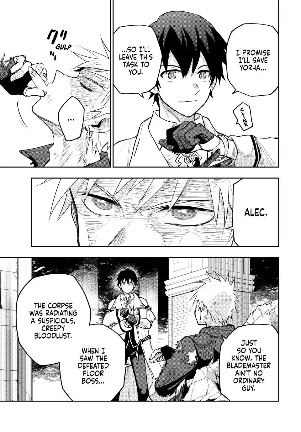 A Court Magician, Who Was Focused On Supportive Magic Because His Allies Were Too Weak, Aims To Become The Strongest After Being Banished Chapter 41 - Page 3 in English