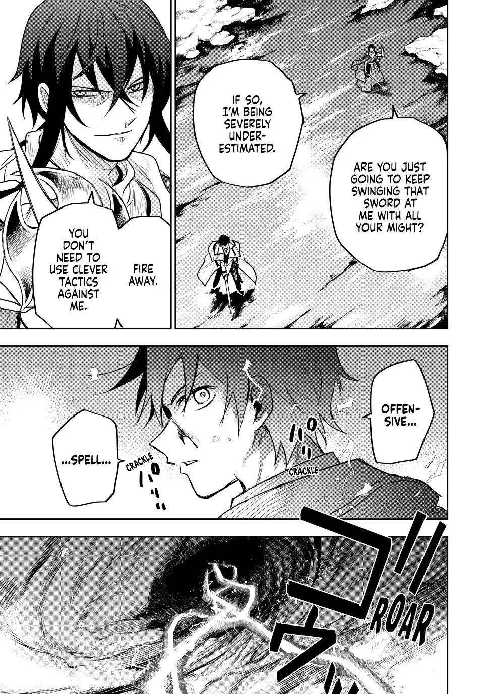 A Court Magician, Who Was Focused On Supportive Magic Because His Allies Were Too Weak, Aims To Become The Strongest After Being Banished Chapter 44 - Page 7 in English