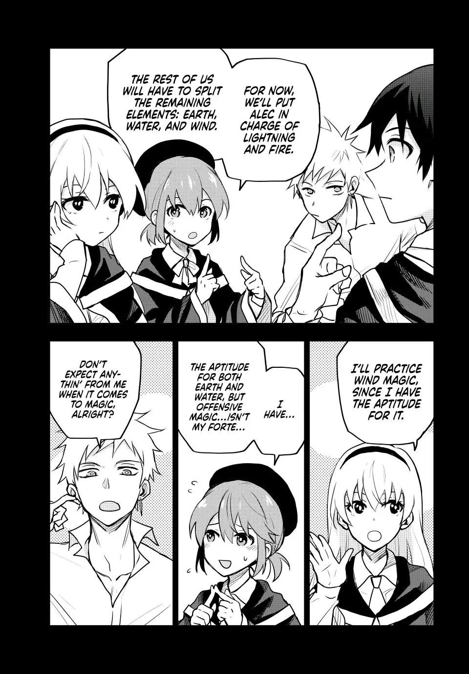 A Court Magician, Who Was Focused On Supportive Magic Because His Allies Were Too Weak, Aims To Become The Strongest After Being Banished Chapter 45 - Page 3 in English
