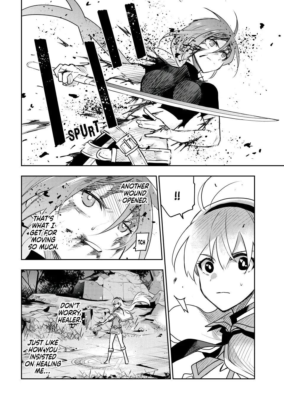 A Court Magician, Who Was Focused On Supportive Magic Because His Allies Were Too Weak, Aims To Become The Strongest After Being Banished Chapter 48 - Page 16 in English