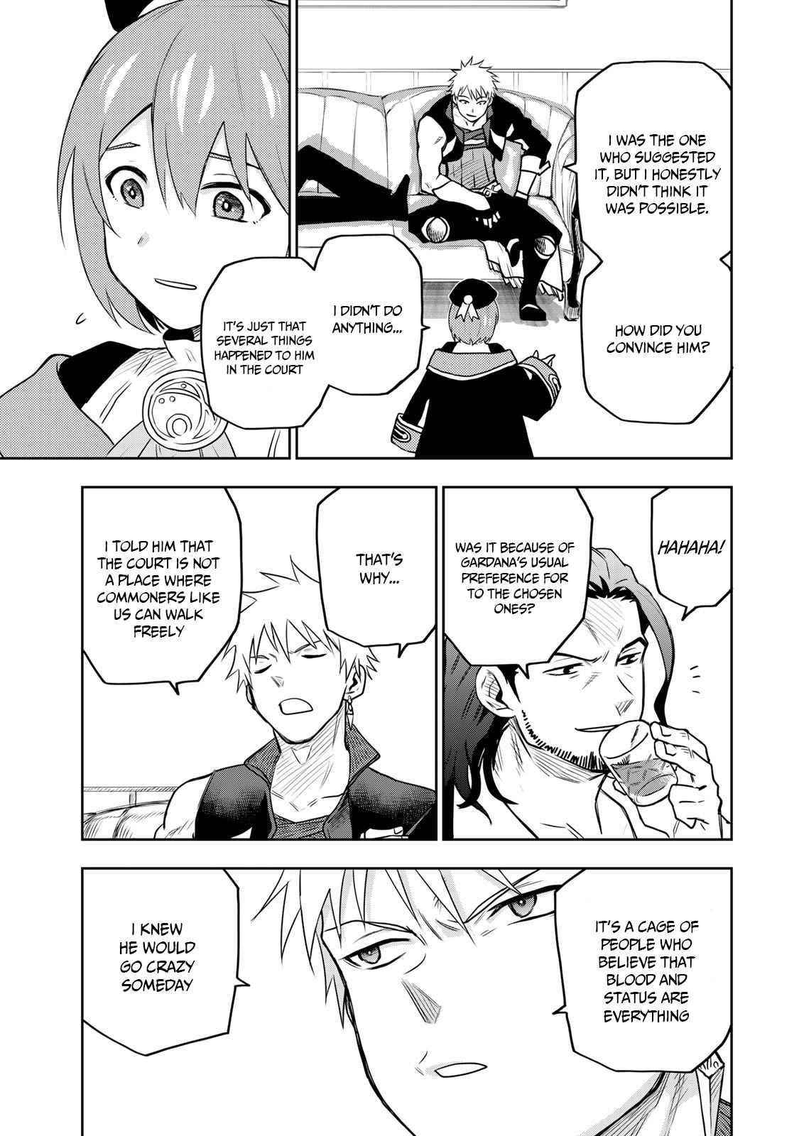 A Court Magician, Who Was Focused On Supportive Magic Because His Allies Were Too Weak, Aims To Become The Strongest After Being Banished Chapter 5 - Page 4 in English