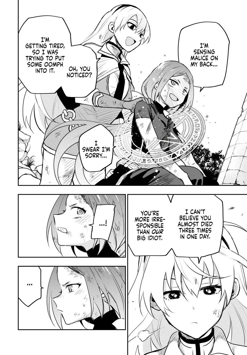 A Court Magician, Who Was Focused On Supportive Magic Because His Allies Were Too Weak, Aims To Become The Strongest After Being Banished Chapter 51 - Page 10 in English