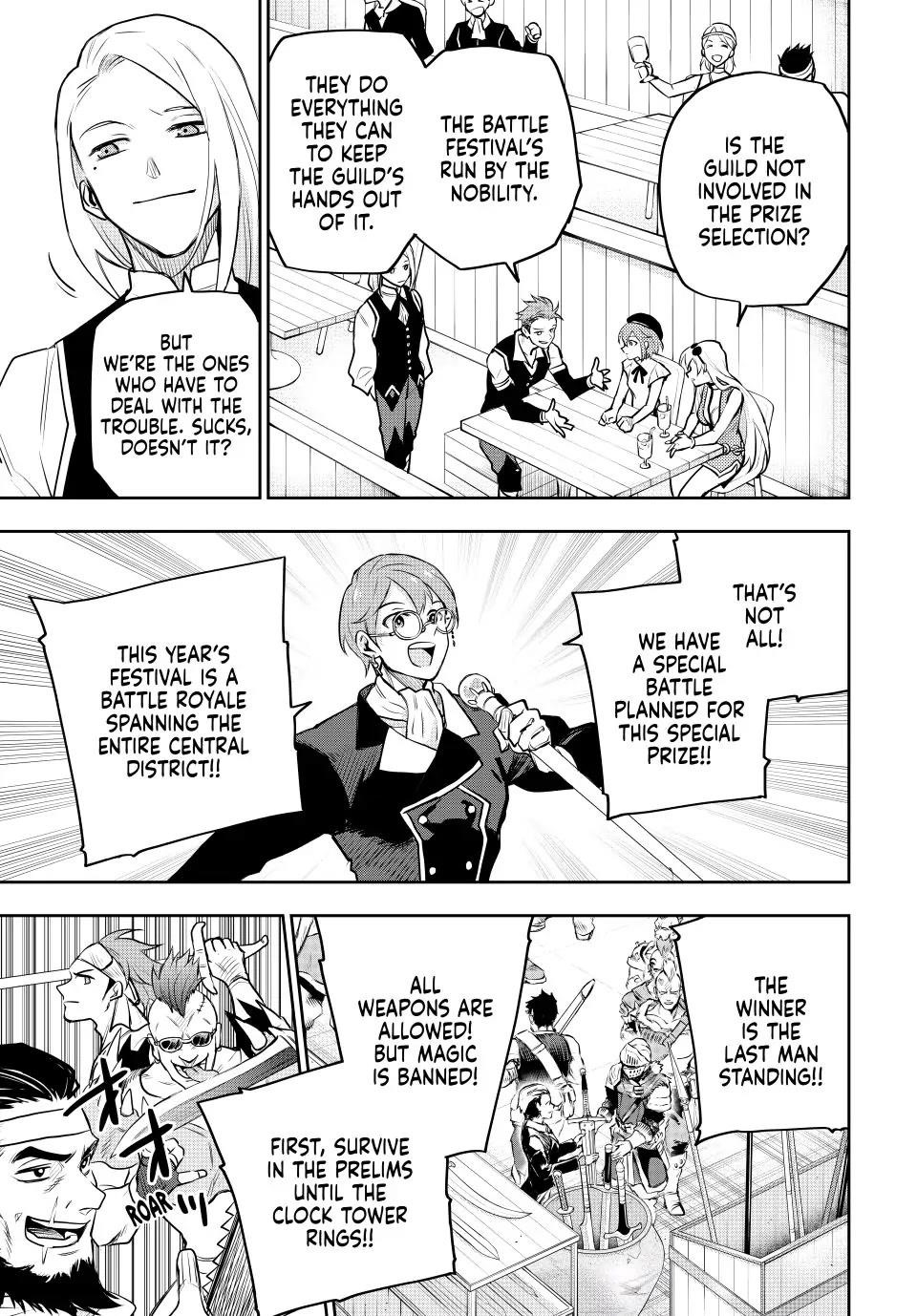 A Court Magician, Who Was Focused On Supportive Magic Because His Allies Were Too Weak, Aims To Become The Strongest After Being Banished Chapter 54 - Page 10 in English