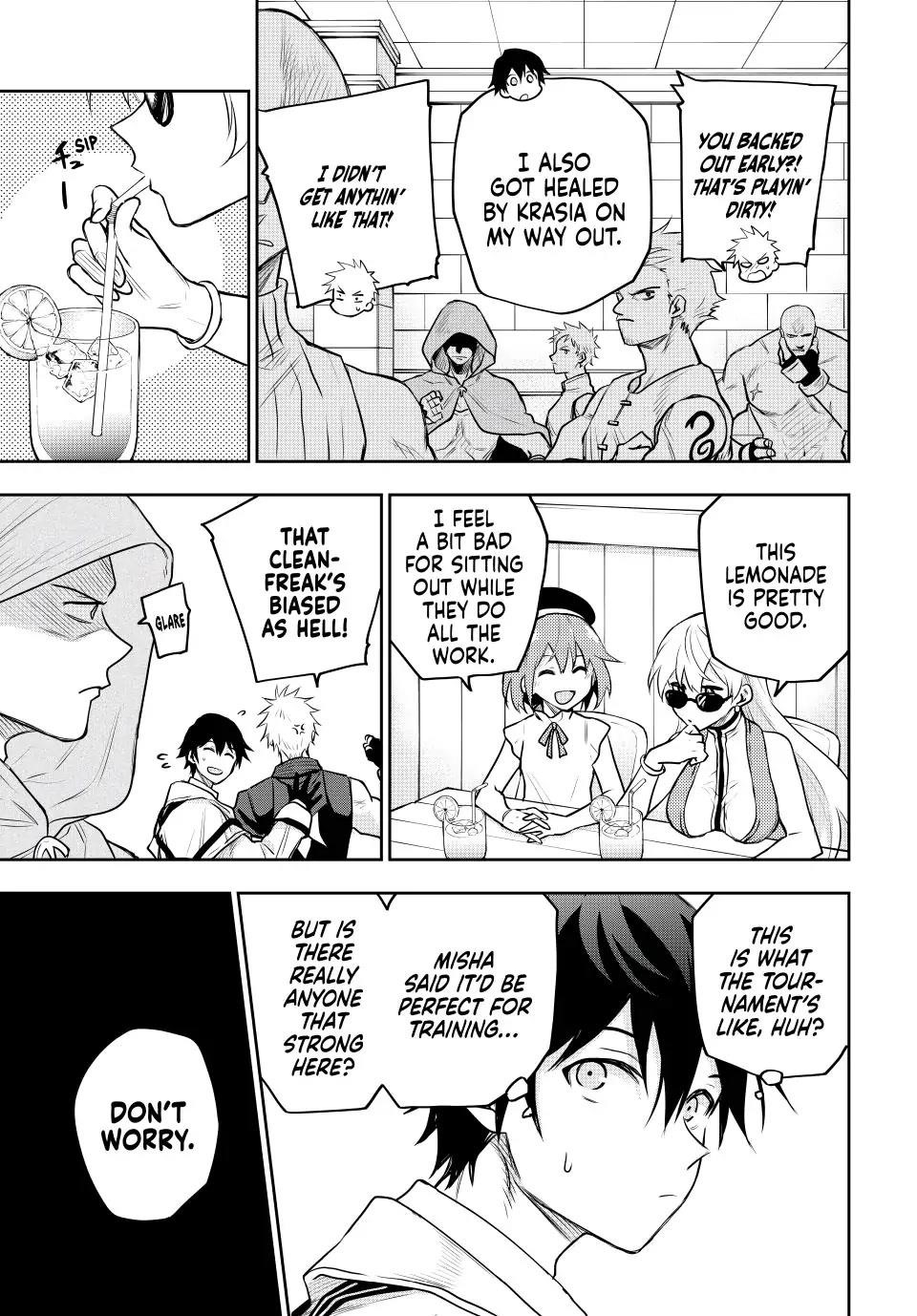 A Court Magician, Who Was Focused On Supportive Magic Because His Allies Were Too Weak, Aims To Become The Strongest After Being Banished Chapter 54 - Page 3 in English