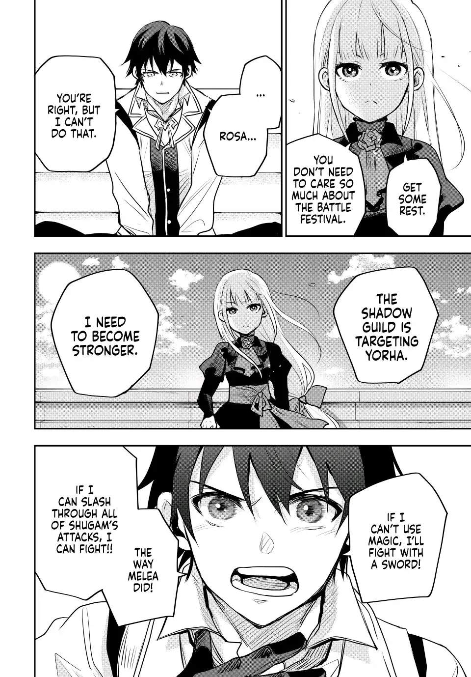 A Court Magician, Who Was Focused On Supportive Magic Because His Allies Were Too Weak, Aims To Become The Strongest After Being Banished Chapter 57 - Page 4 in English