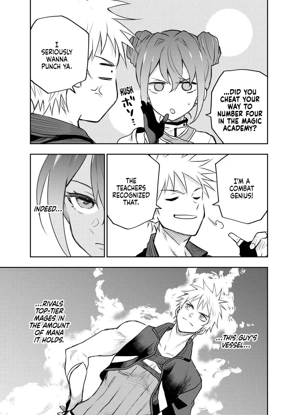 A Court Magician, Who Was Focused On Supportive Magic Because His Allies Were Too Weak, Aims To Become The Strongest After Being Banished Chapter 58 - Page 5 in English