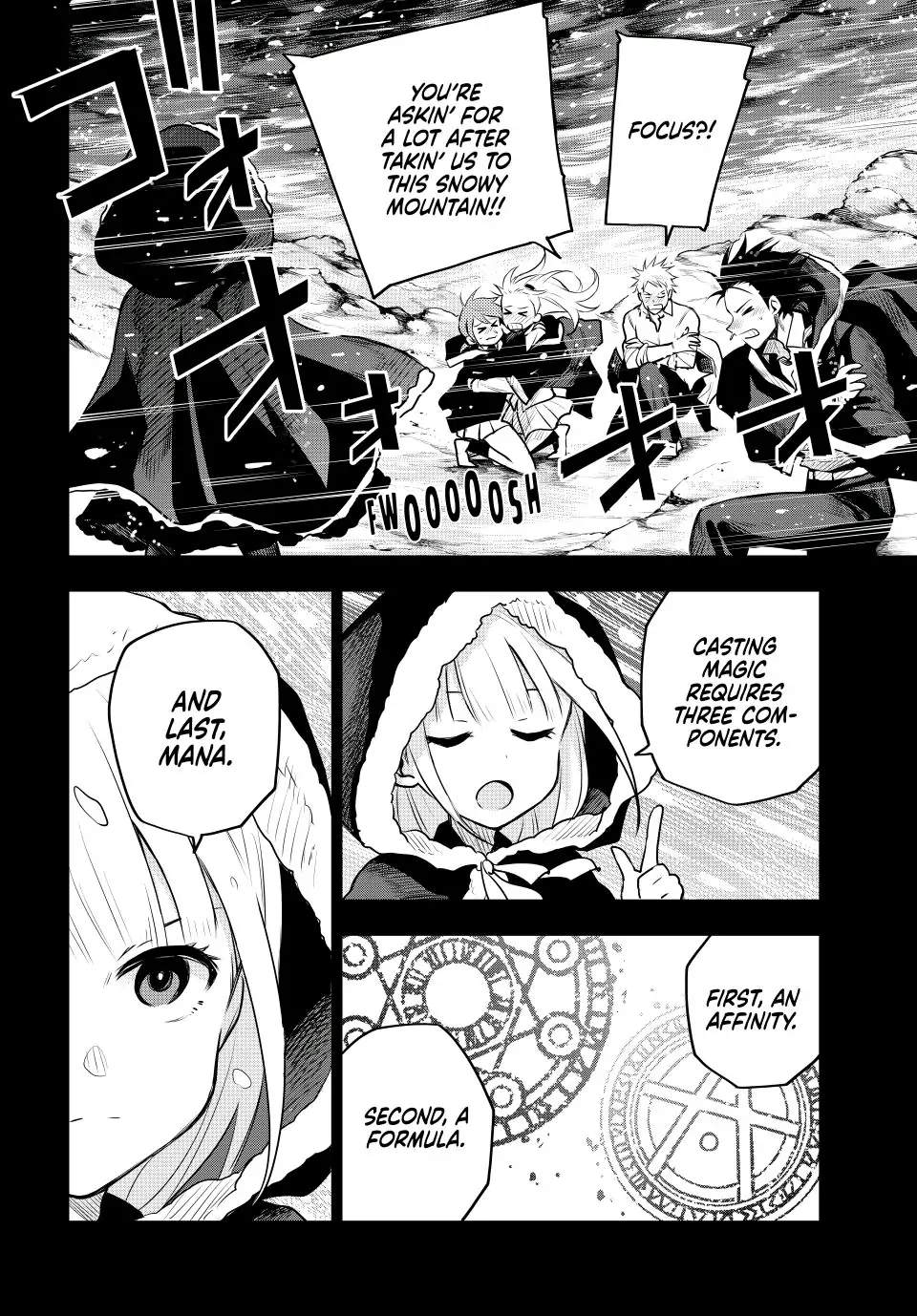 A Court Magician, Who Was Focused On Supportive Magic Because His Allies Were Too Weak, Aims To Become The Strongest After Being Banished Chapter 59 - Page 8 in English