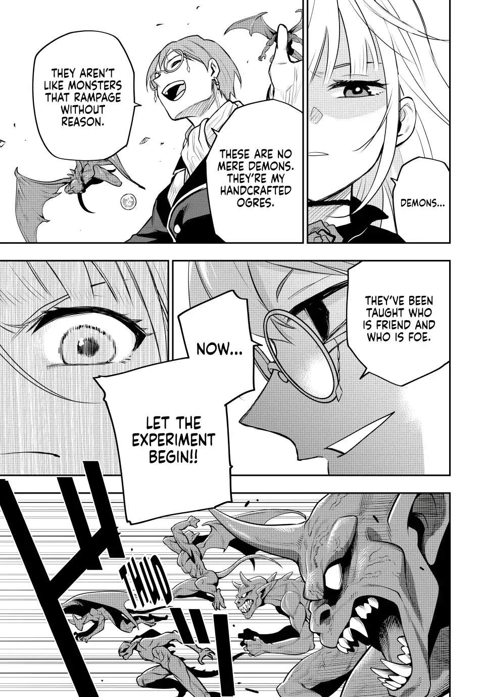 A Court Magician, Who Was Focused On Supportive Magic Because His Allies Were Too Weak, Aims To Become The Strongest After Being Banished Chapter 61 - Page 11 in English