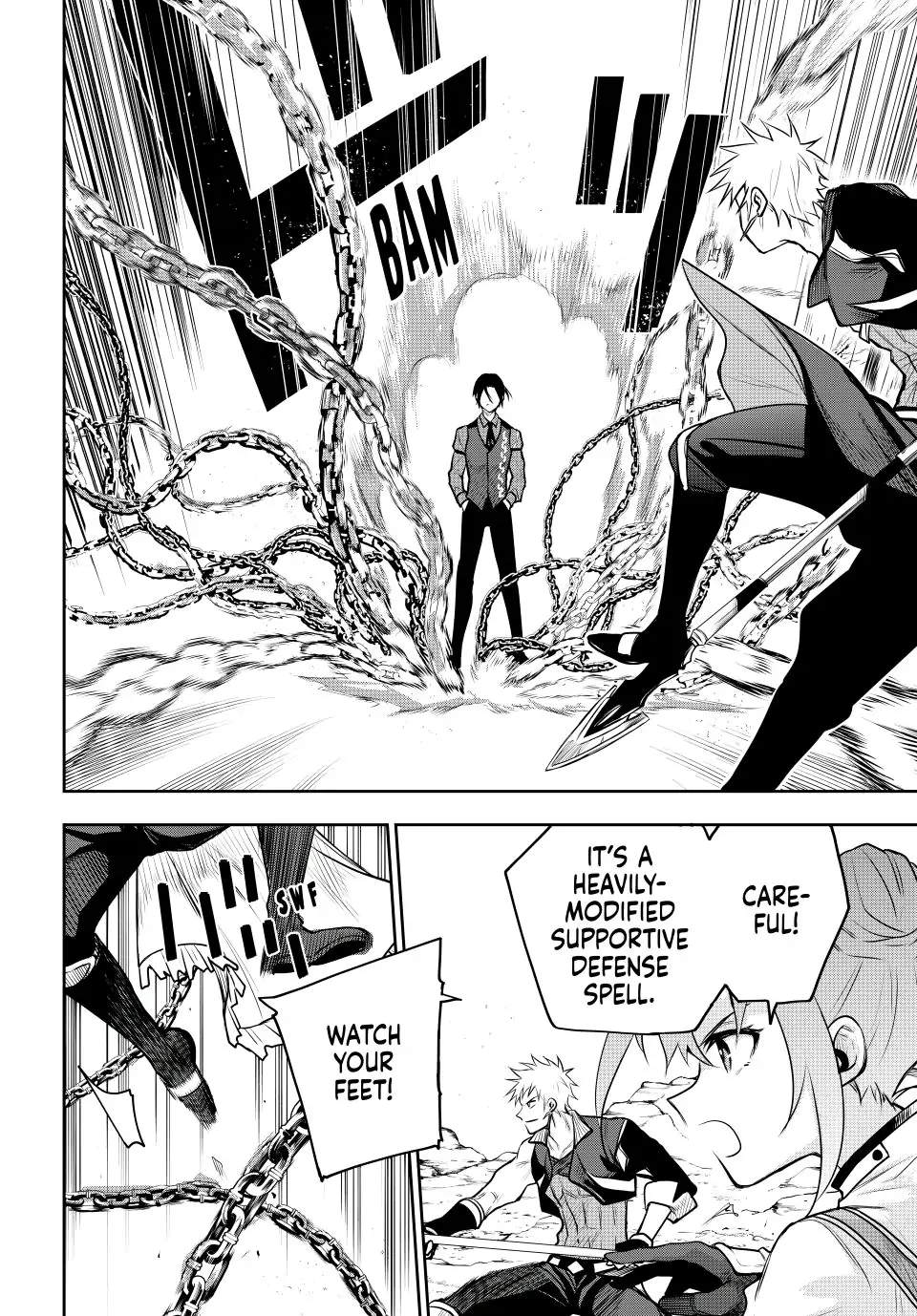 A Court Magician, Who Was Focused On Supportive Magic Because His Allies Were Too Weak, Aims To Become The Strongest After Being Banished Chapter 62 - Page 14 in English