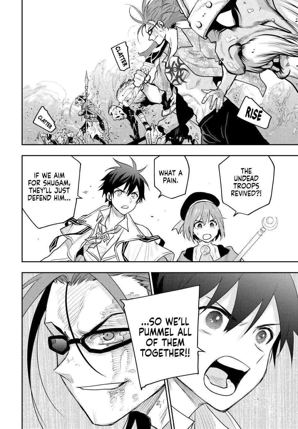 A Court Magician, Who Was Focused On Supportive Magic Because His Allies Were Too Weak, Aims To Become The Strongest After Being Banished Chapter 63 - Page 15 in English
