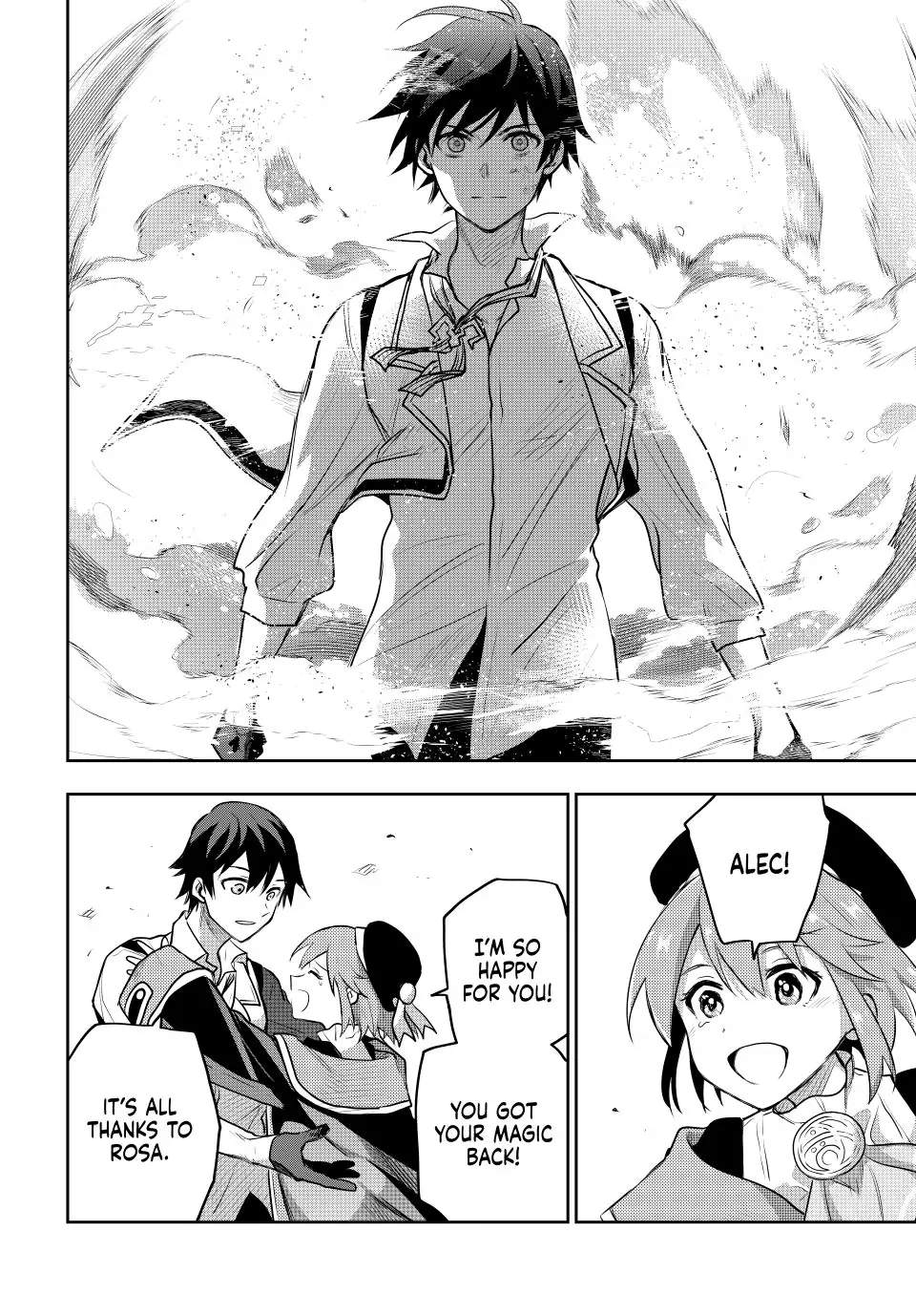 A Court Magician, Who Was Focused On Supportive Magic Because His Allies Were Too Weak, Aims To Become The Strongest After Being Banished Chapter 63 - Page 4 in English