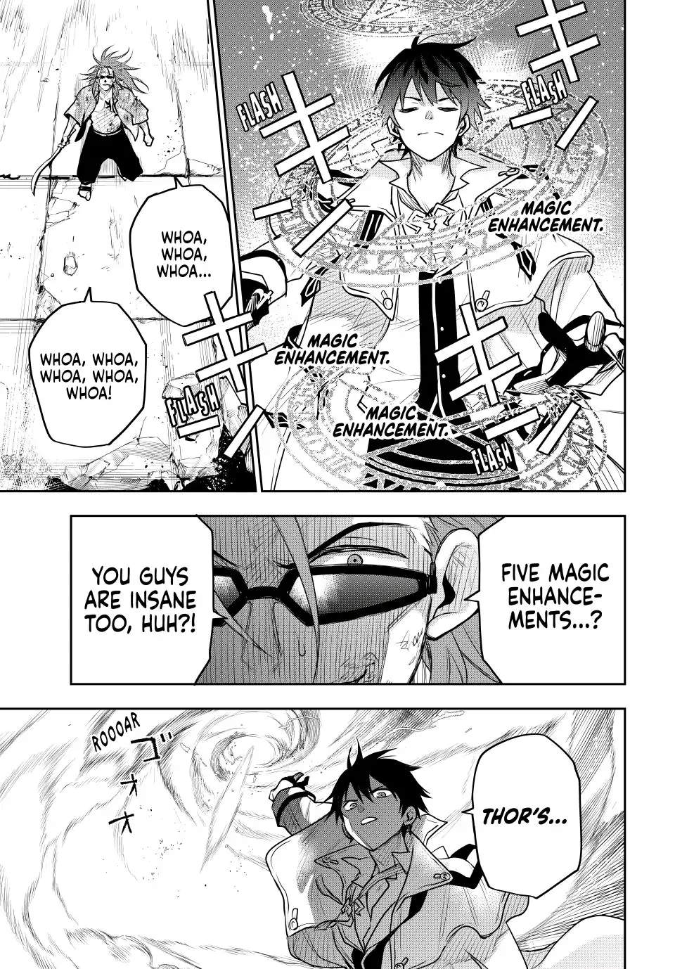A Court Magician, Who Was Focused On Supportive Magic Because His Allies Were Too Weak, Aims To Become The Strongest After Being Banished Chapter 63 - Page 9 in English