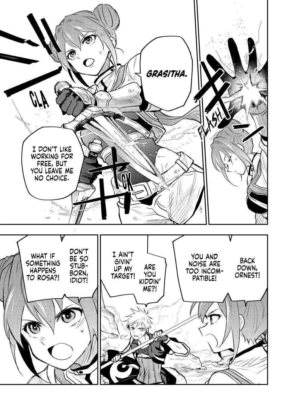 A Court Magician, Who Was Focused On Supportive Magic Because His Allies Were Too Weak, Aims To Become The Strongest After Being Banished Chapter 64 - Page 17 in English