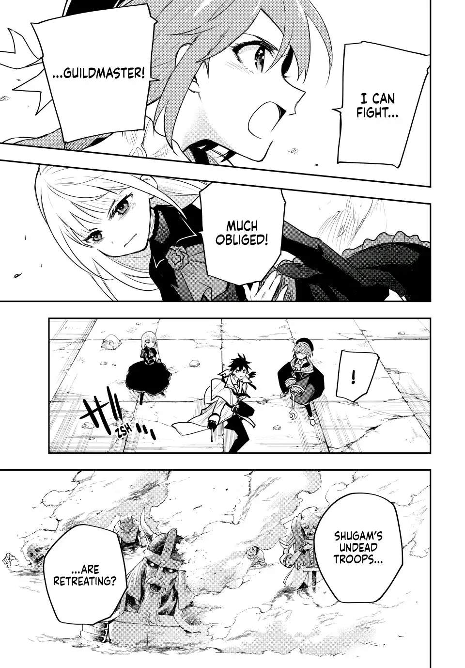 A Court Magician, Who Was Focused On Supportive Magic Because His Allies Were Too Weak, Aims To Become The Strongest After Being Banished Chapter 64 - Page 9 in English