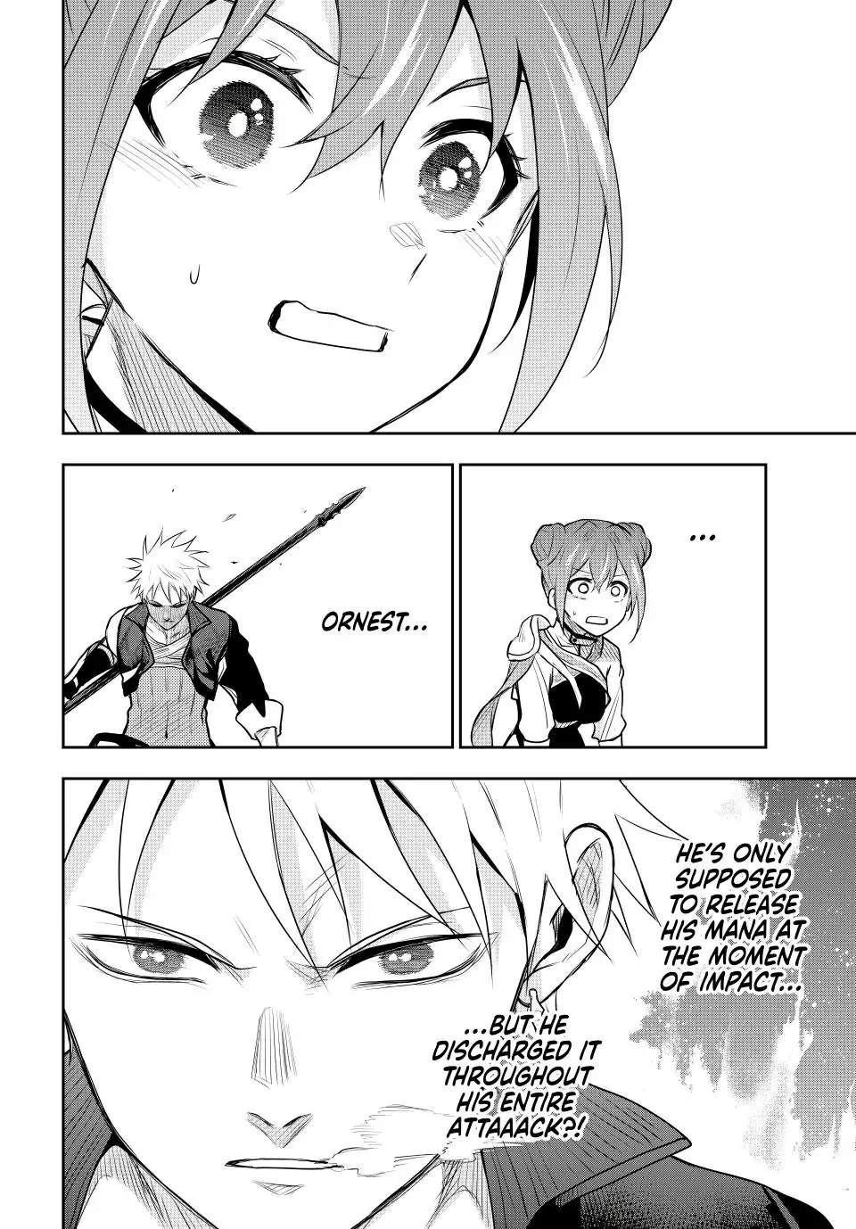 A Court Magician, Who Was Focused On Supportive Magic Because His Allies Were Too Weak, Aims To Become The Strongest After Being Banished Chapter 65 - Page 14 in English