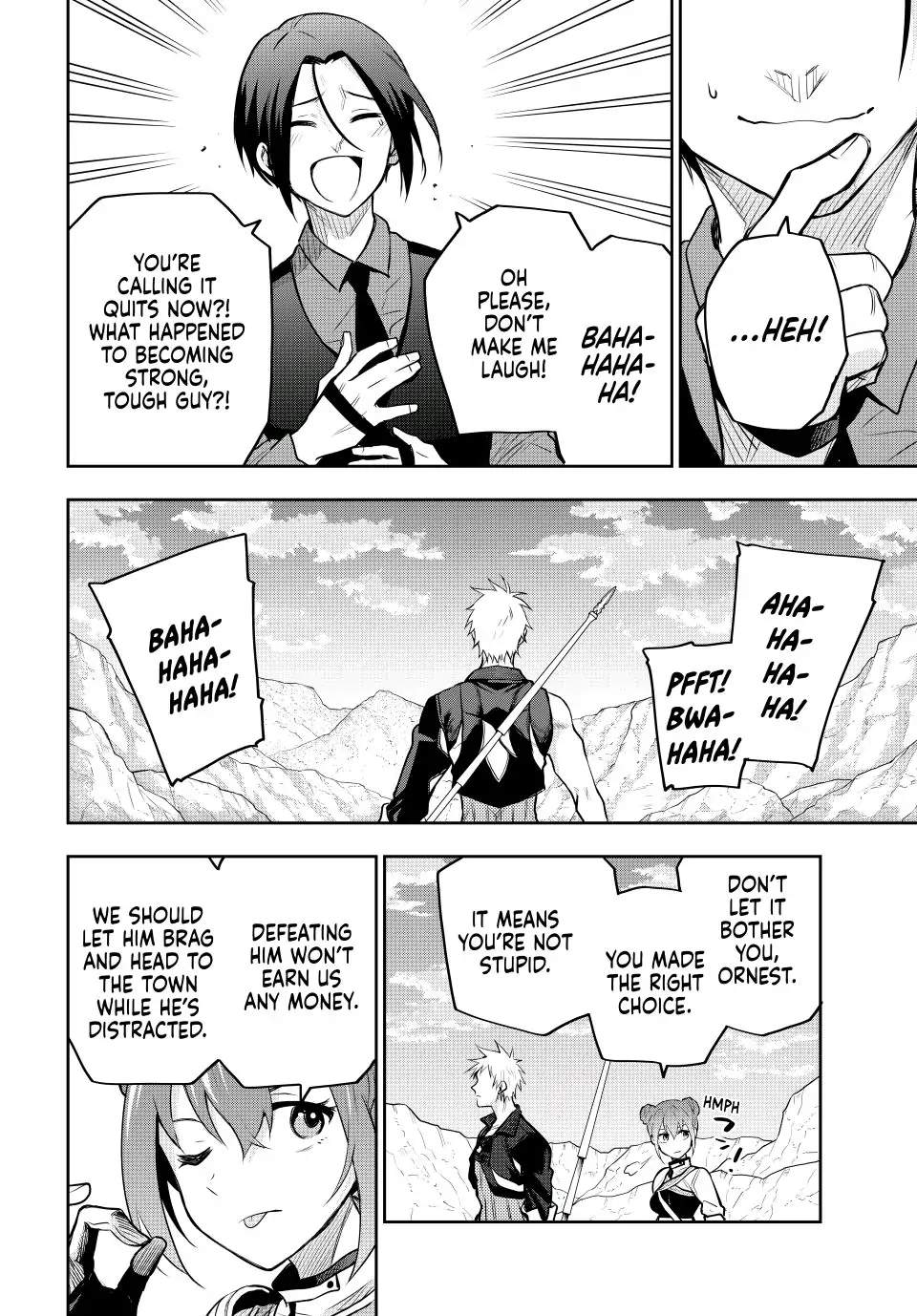 A Court Magician, Who Was Focused On Supportive Magic Because His Allies Were Too Weak, Aims To Become The Strongest After Being Banished Chapter 65 - Page 4 in English