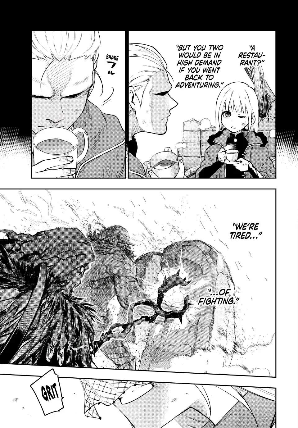 A Court Magician, Who Was Focused On Supportive Magic Because His Allies Were Too Weak, Aims To Become The Strongest After Being Banished Chapter 66 - Page 11 in English
