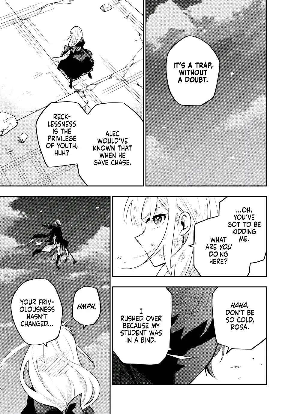 A Court Magician, Who Was Focused On Supportive Magic Because His Allies Were Too Weak, Aims To Become The Strongest After Being Banished Chapter 68 - Page 7 in English