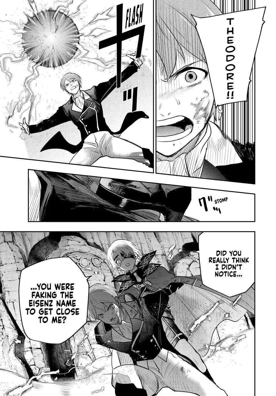 A Court Magician, Who Was Focused On Supportive Magic Because His Allies Were Too Weak, Aims To Become The Strongest After Being Banished Chapter 70 - Page 11 in English