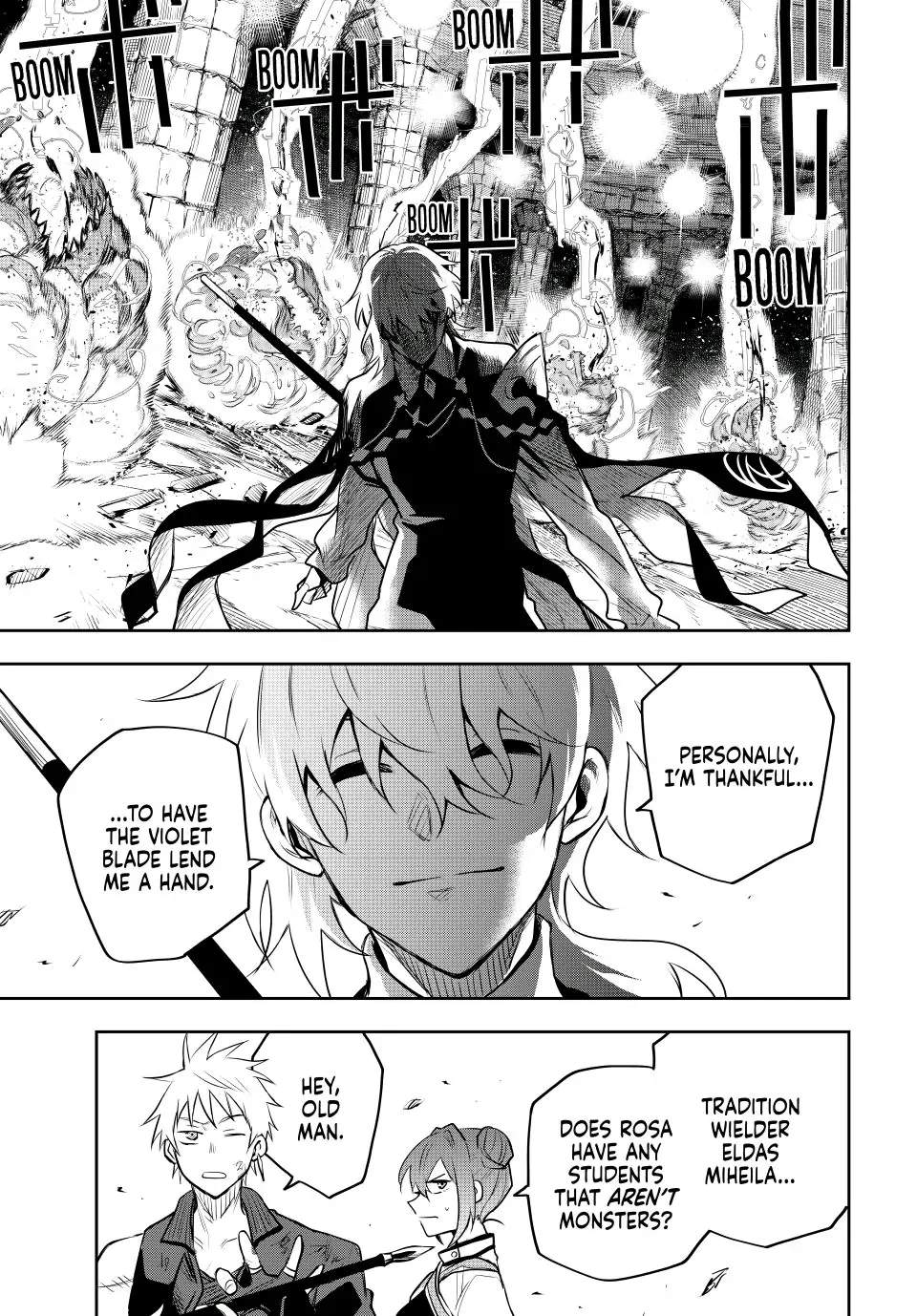 A Court Magician, Who Was Focused On Supportive Magic Because His Allies Were Too Weak, Aims To Become The Strongest After Being Banished Chapter 73 - Page 13 in English