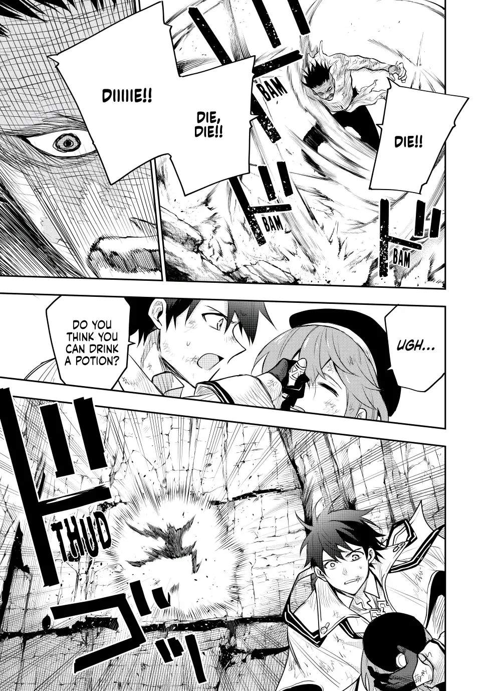 A Court Magician, Who Was Focused On Supportive Magic Because His Allies Were Too Weak, Aims To Become The Strongest After Being Banished Chapter 74 - Page 14 in English