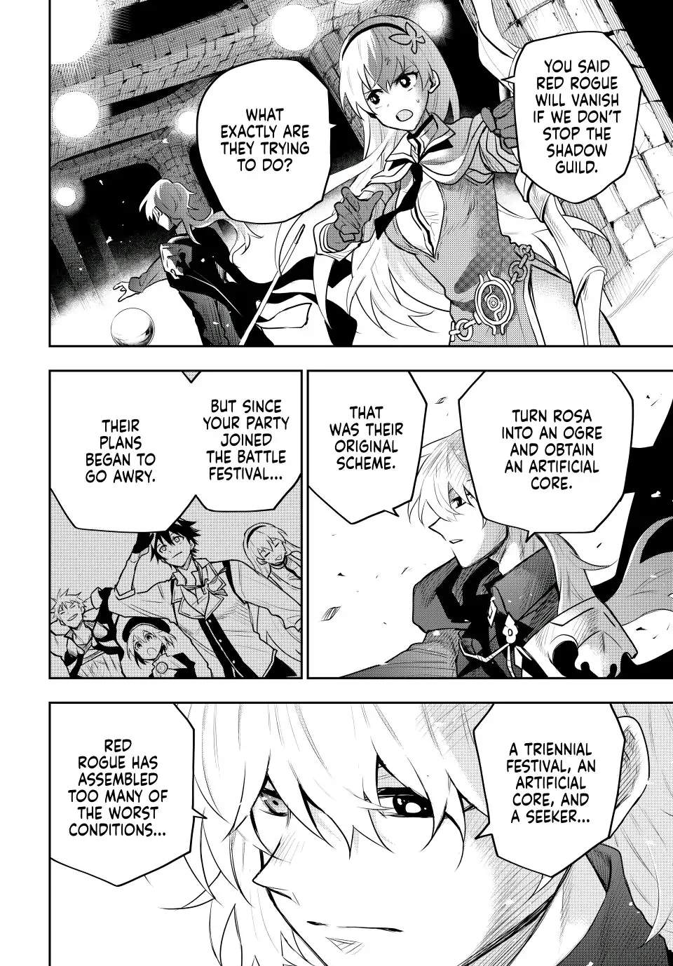 A Court Magician, Who Was Focused On Supportive Magic Because His Allies Were Too Weak, Aims To Become The Strongest After Being Banished Chapter 74 - Page 8 in English