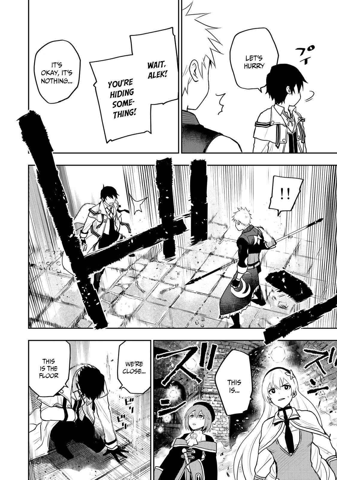 A Court Magician, Who Was Focused On Supportive Magic Because His Allies Were Too Weak, Aims To Become The Strongest After Being Banished Chapter 8 - Page 4 in English