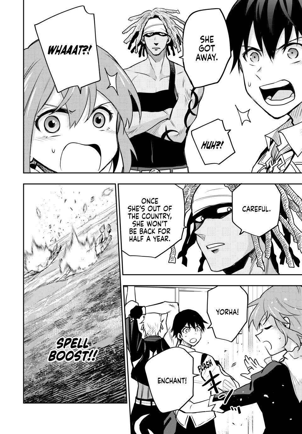 A Court Magician, Who Was Focused On Supportive Magic Because His Allies Were Too Weak, Aims To Become The Strongest After Being Banished Chapter 92 - Page 4 in English