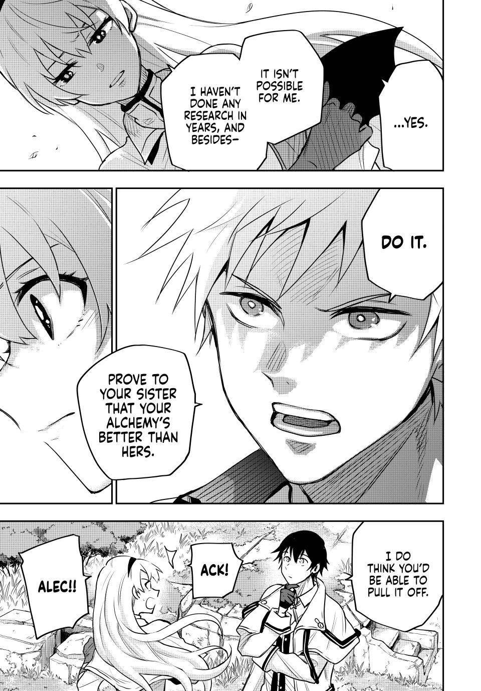 A Court Magician, Who Was Focused On Supportive Magic Because His Allies Were Too Weak, Aims To Become The Strongest After Being Banished Chapter 97 - Page 9 in English