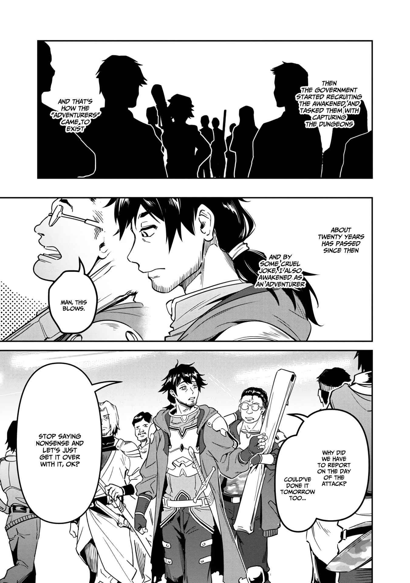Saitei Rank no Boukensha, Yuusha Shoujo wo Sodateru Orette Chapter 1.1 - Page 18 in English