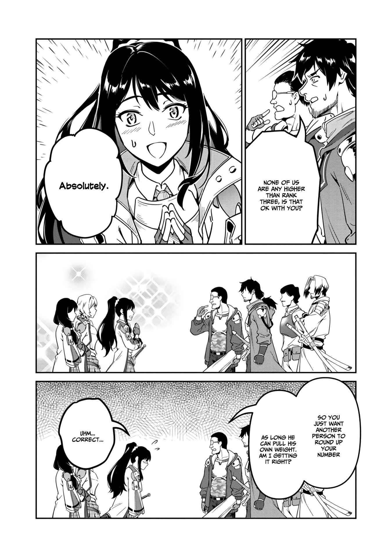 Saitei Rank no Boukensha, Yuusha Shoujo wo Sodateru Orette Chapter 1.2 - Page 15 in English