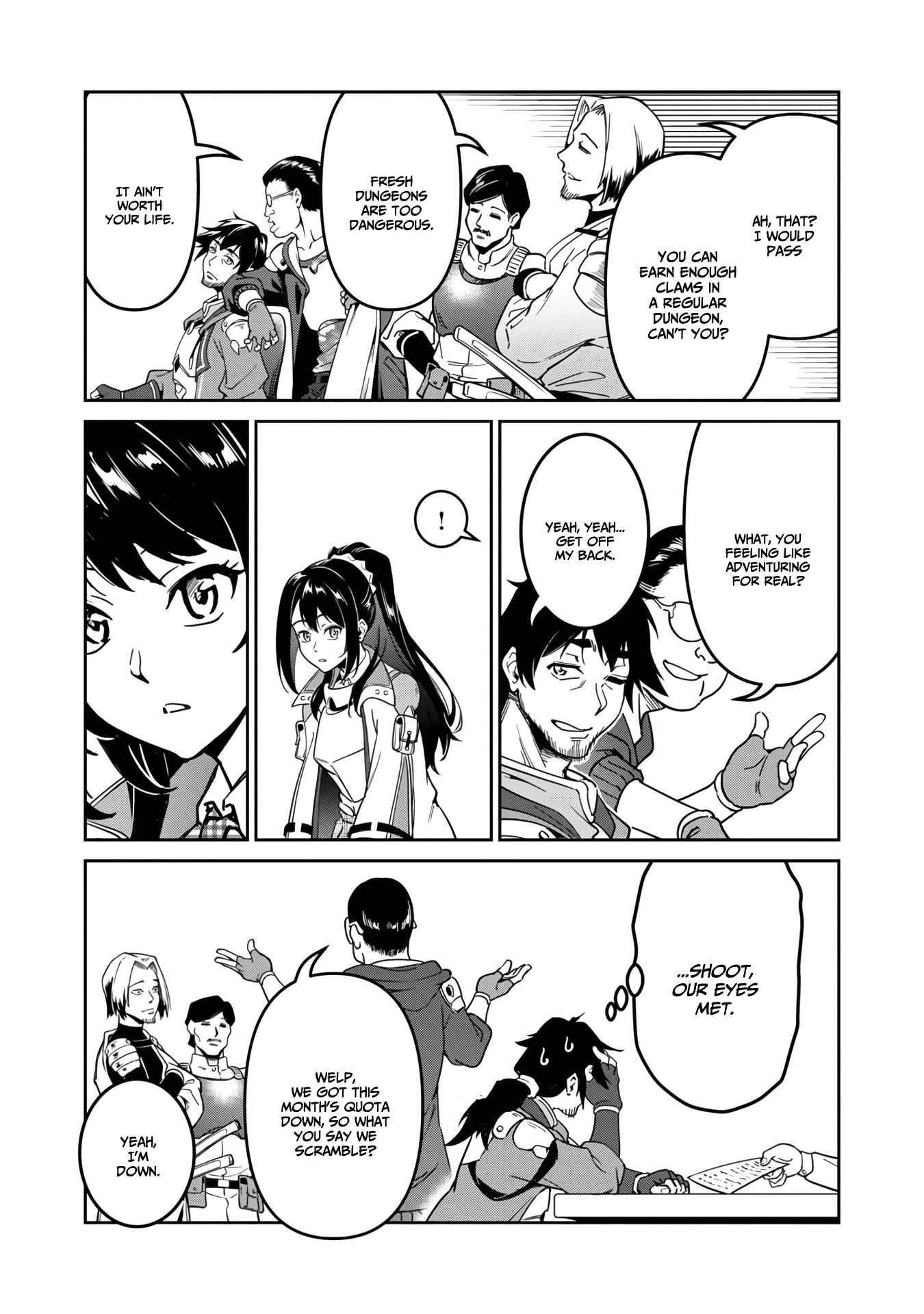 Saitei Rank no Boukensha, Yuusha Shoujo wo Sodateru Orette Chapter 1.2 - Page 7 in English