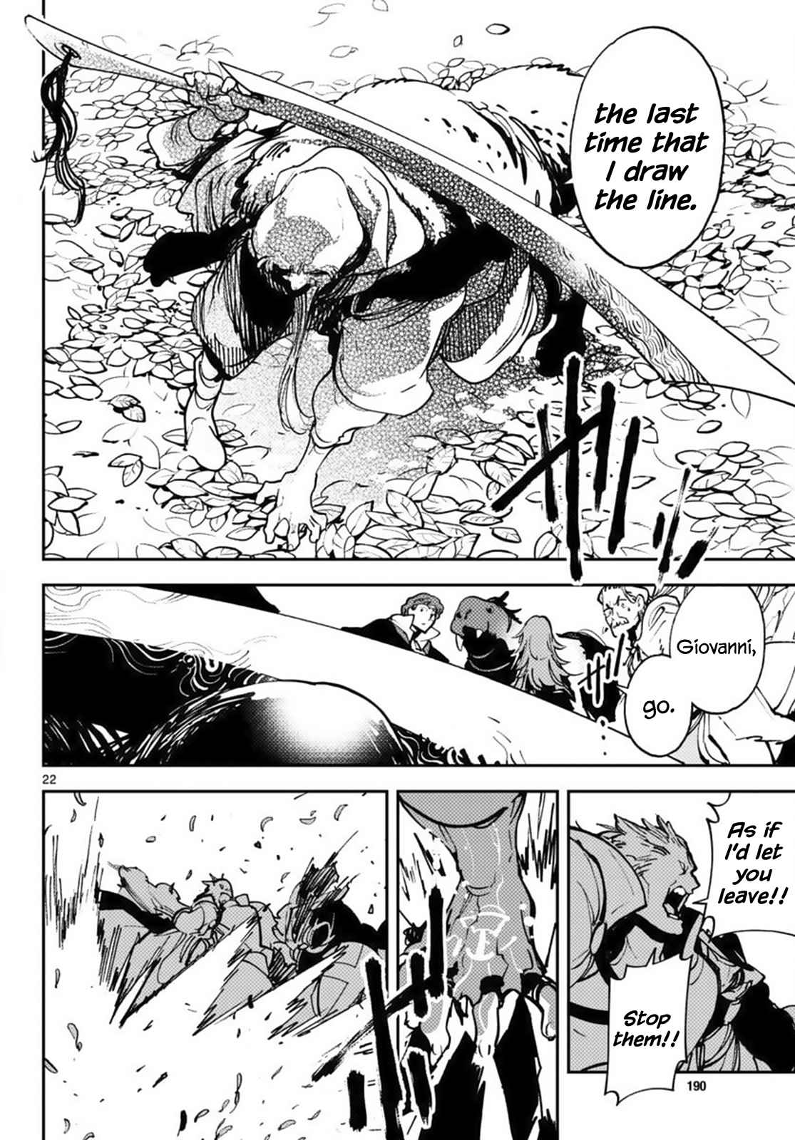 Yakuza Reincarnation Chapter 38 - Page 22 in English