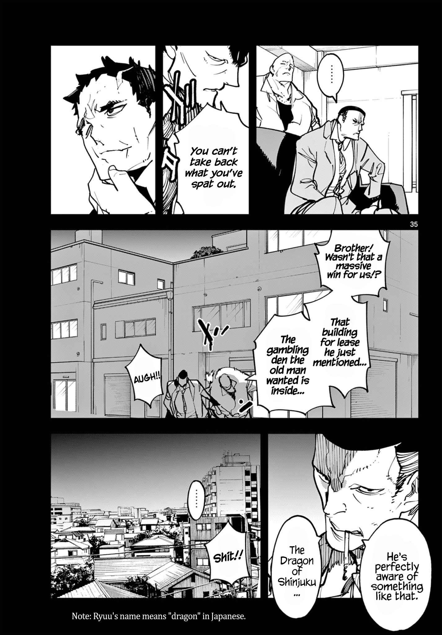 Yakuza Reincarnation Chapter 50 - Page 33 in English