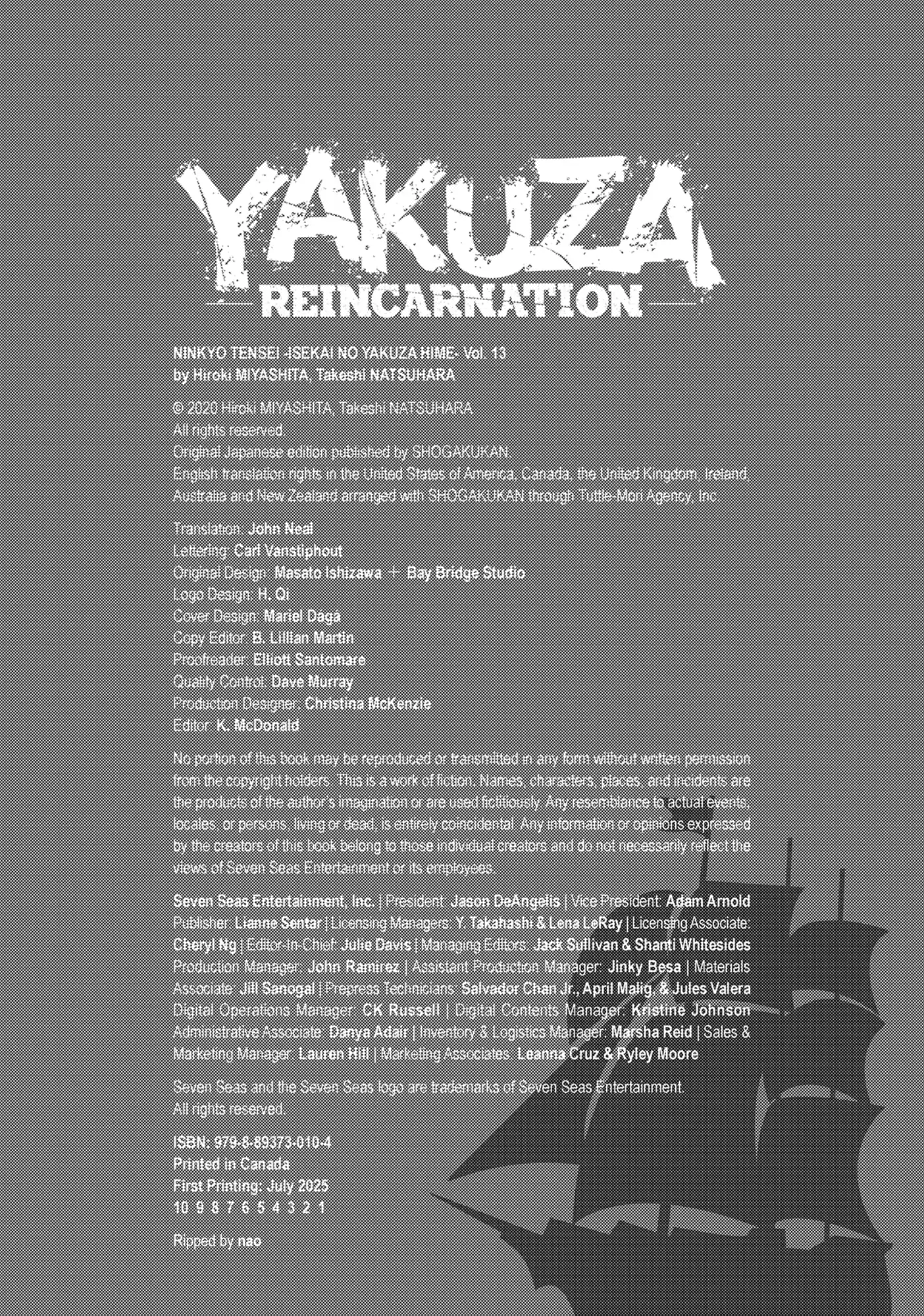 Yakuza Reincarnation Chapter 52 - Page 40 in English