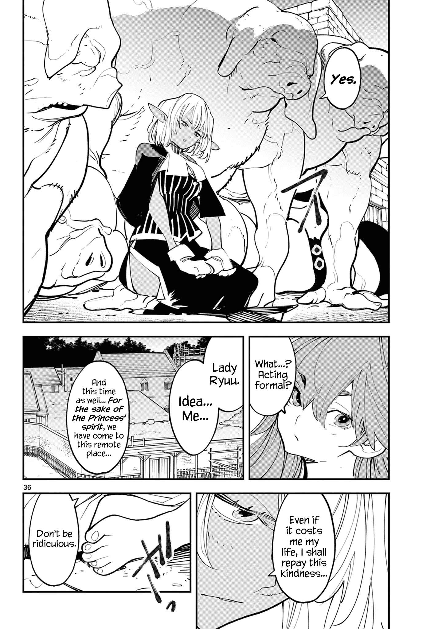Yakuza Reincarnation Chapter 60 - Page 35 in English