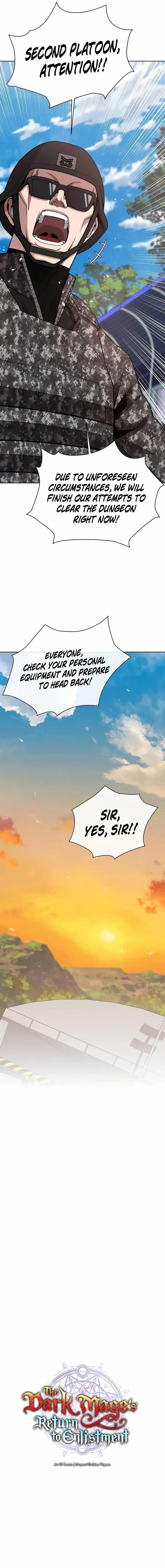 The Dark Mage’s Return to Enlistment Chapter 23 - Page 7 in English