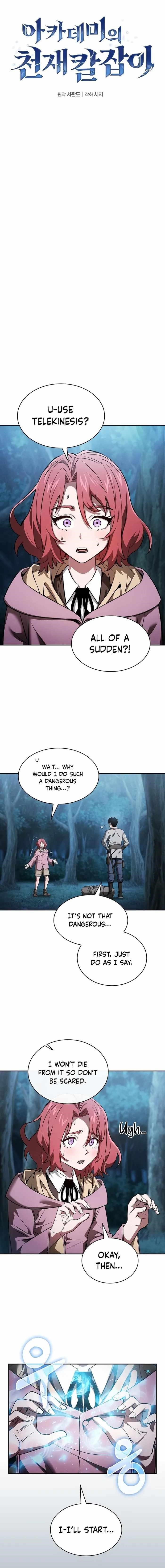 Academy’s Genius Swordmaster Chapter 5 - Page 3 in English