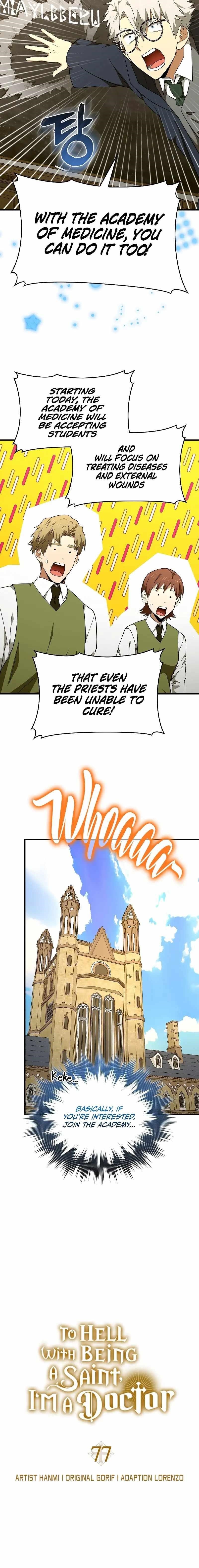 To Hell With Being A Saint, I’m A Doctor Chapter 77 - Page 4 in English