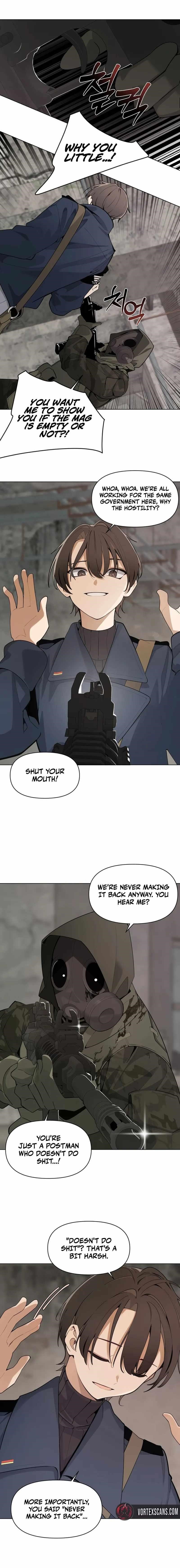 The Postman of the Apocalypse Chapter 1 - Page 21 in English